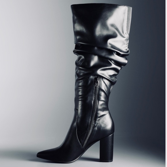 NEW Simply VERA WANG Slouchy High Heel BOOTS - Picture 4 of 8